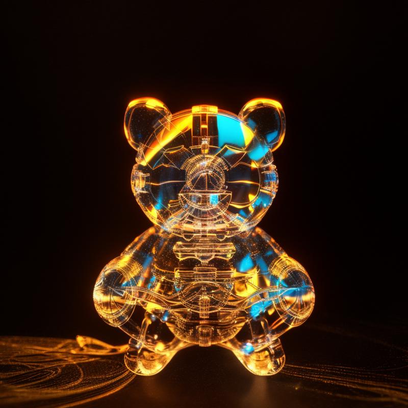 00306-3235043956-a (shineglasscd, neon lights, light particles, colorful_1.3, gradient, chromatic aberration) bear, sitting, (solo_1.2), , no hum.png